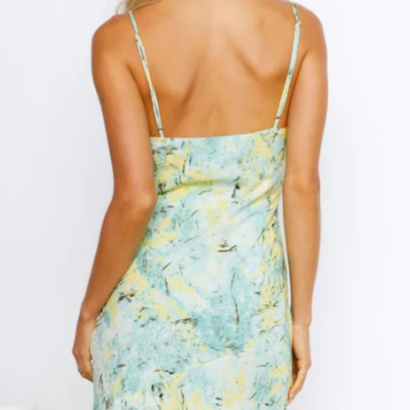 No Yesterday Maxi Dress Green - Picture 2 of 2